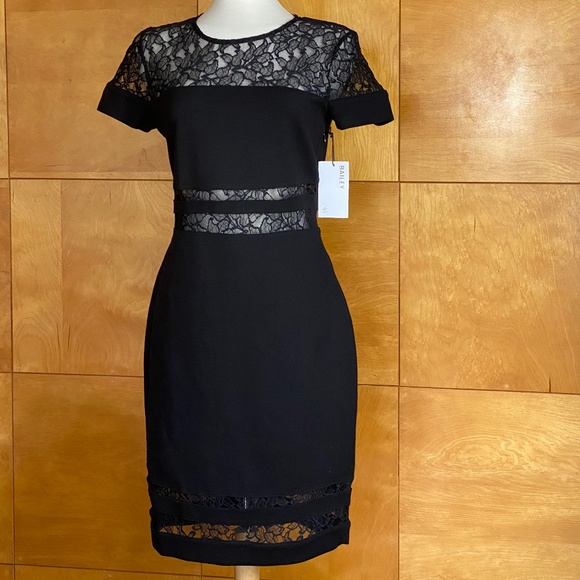 Bailey 44 Dresses & Skirts - NWT Bailey44 Lace Inset Bodycon dress